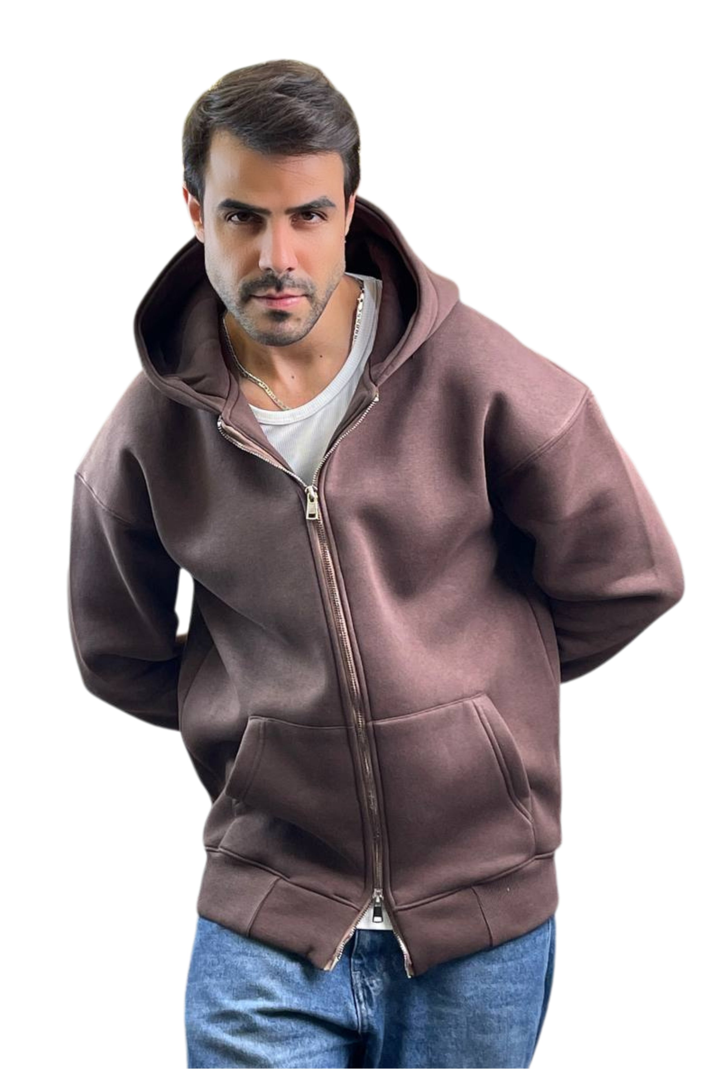 هودي NOVO Oversize بني رجالي اوفر سايز – هودي بني، لبس شبابي كاجوال
Oversize Hoodie NOVO Earth Brown – brown hoodie, oversize hoodie