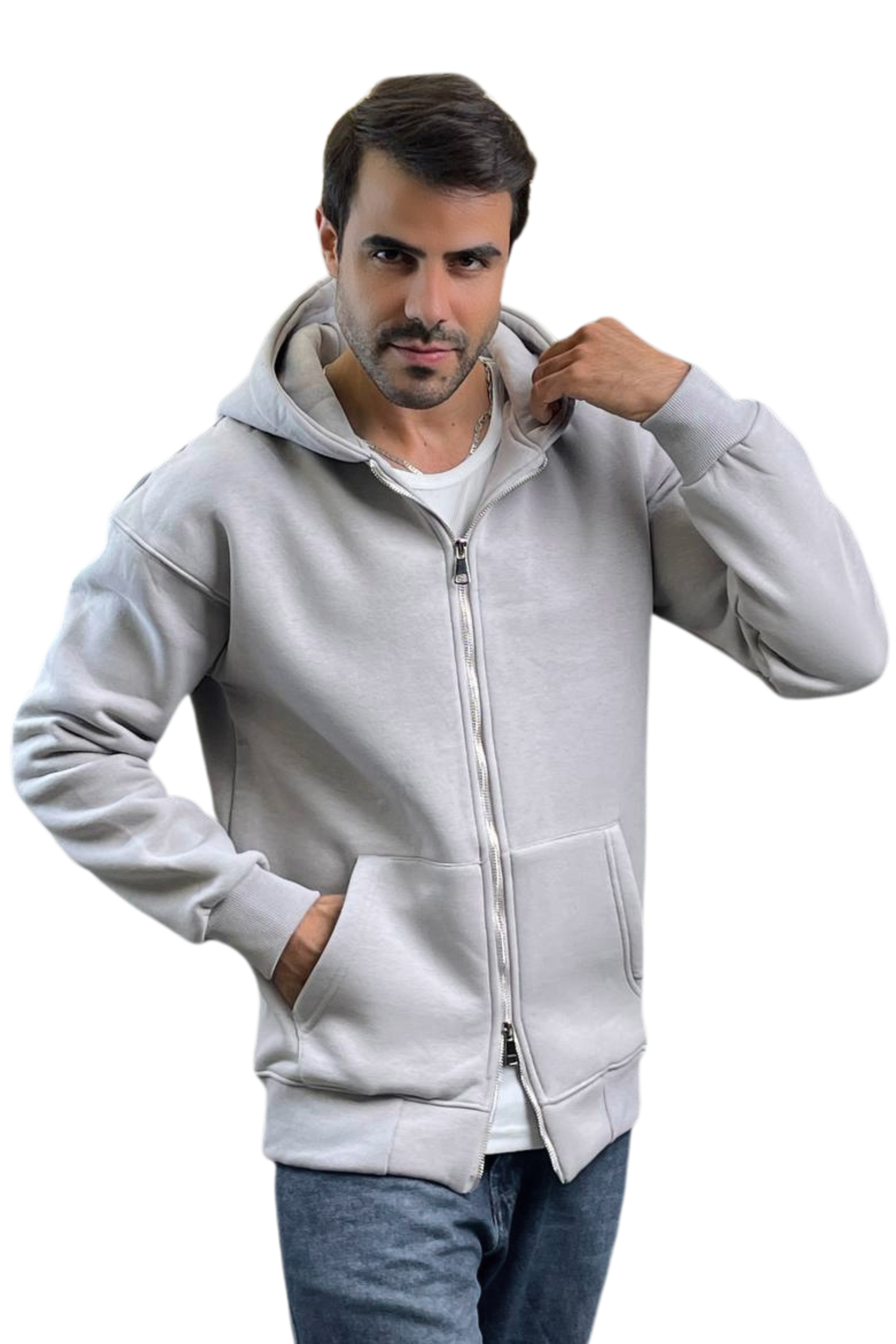 هودي NOVO Grey رمادي رجالي اوفر سايز – هودي رمادي عصري للشتا
Oversized Hoodie NOVO Grey – grey hoodie men, streetwear Egypt